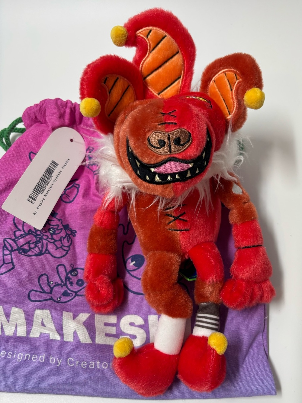 NWT My Singing Monsters MAKESHIP Hyehehe Plush Toy - Rare MSM Plushie